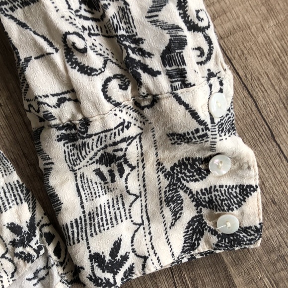 Free People Mia Tunic Ivory Top S - Picture 7 of 10